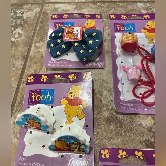 Pooh Dead stock Hair accessories from the 1990’s Disney - Picture 5 of 6
